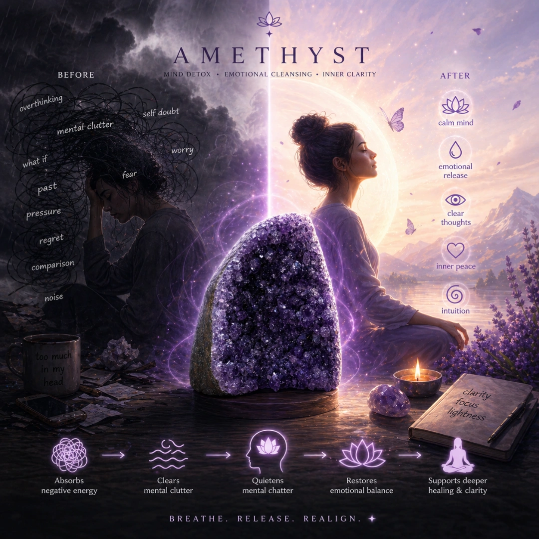 amethyst stone for mental clarity